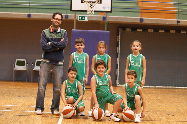 16-11-13.Minibasket en el pabellón de la Sardiñeira.
Liceo B prebenjamin
Foto: Iago López