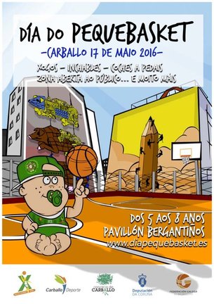 Cartel Dia Pequebasket 2016_Carballo2